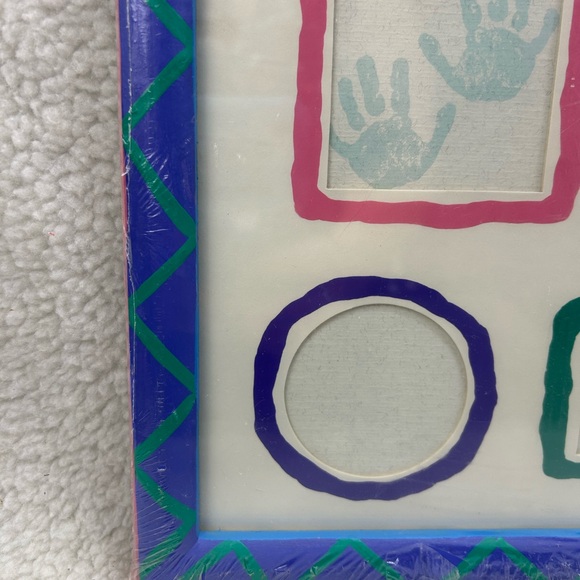 Decorel 80's Wall Album framed hand-painted 15" photo wall collage new - Picture 5 of 15